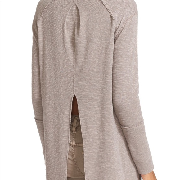 Free People Tops - Free People Split Back Turtleneck